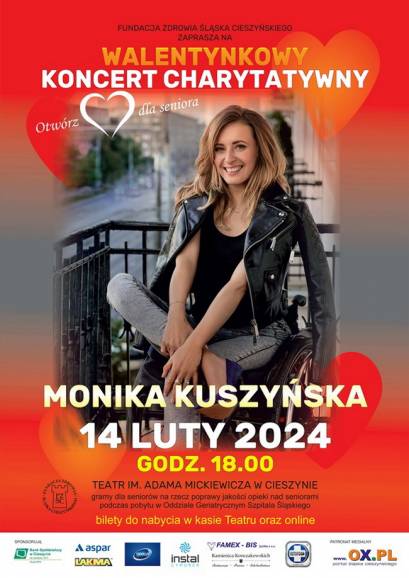 Walentynkowy Koncert Charytatywny - Monika Kruszyńska